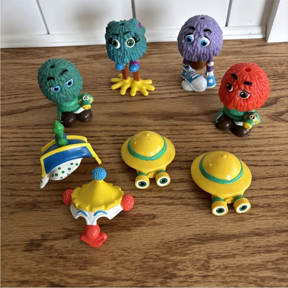 McDonald's Vibrant Monster and UFO Playset